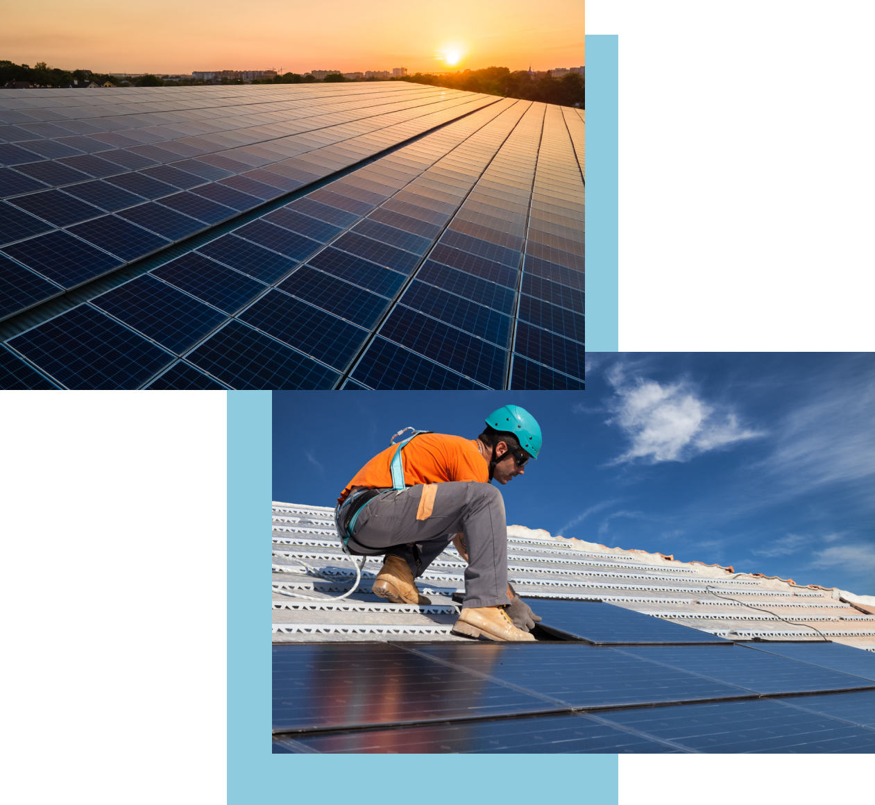 PVrepair3 Solar PV Panels Sunset