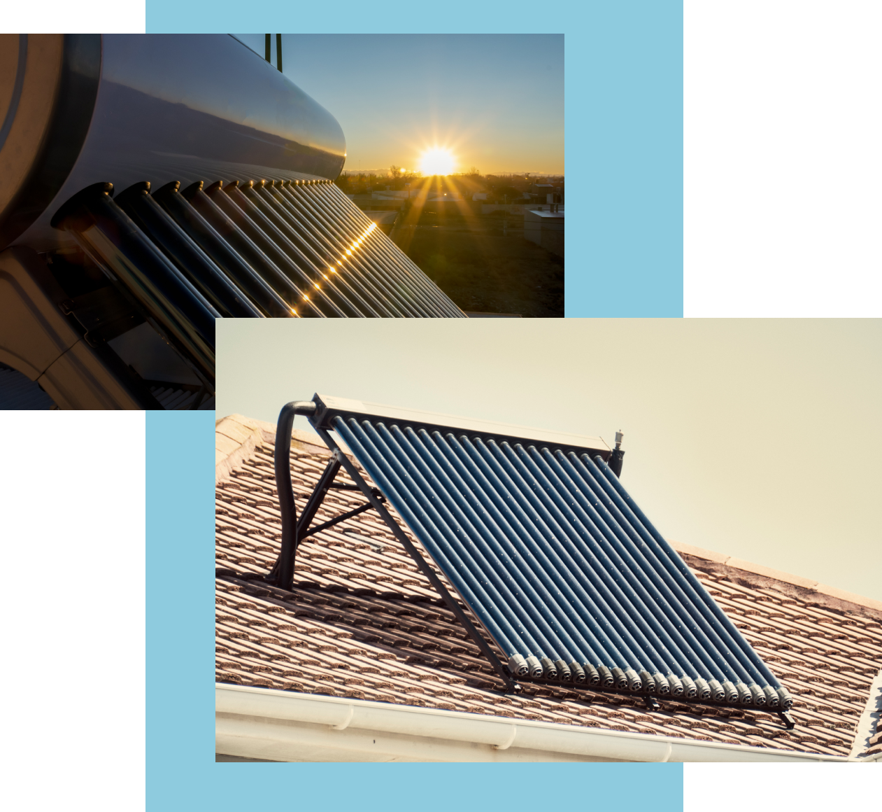 doubleThermal Rooftop Clean Solar Thermal Panels