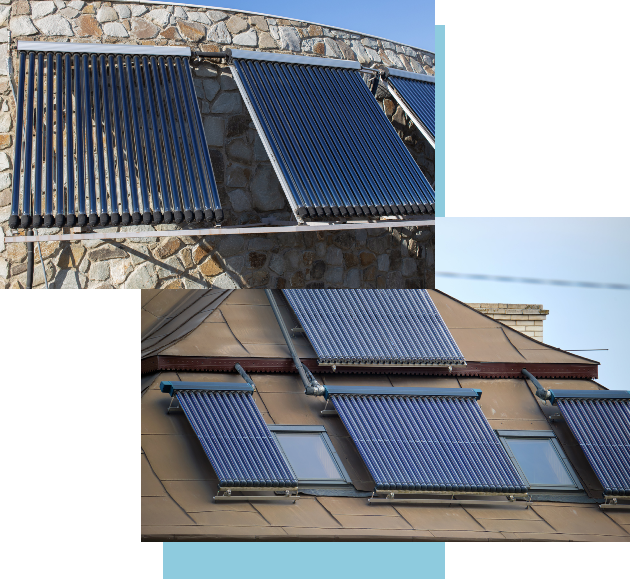 termchagnes Multiple Solar Thermal Panels