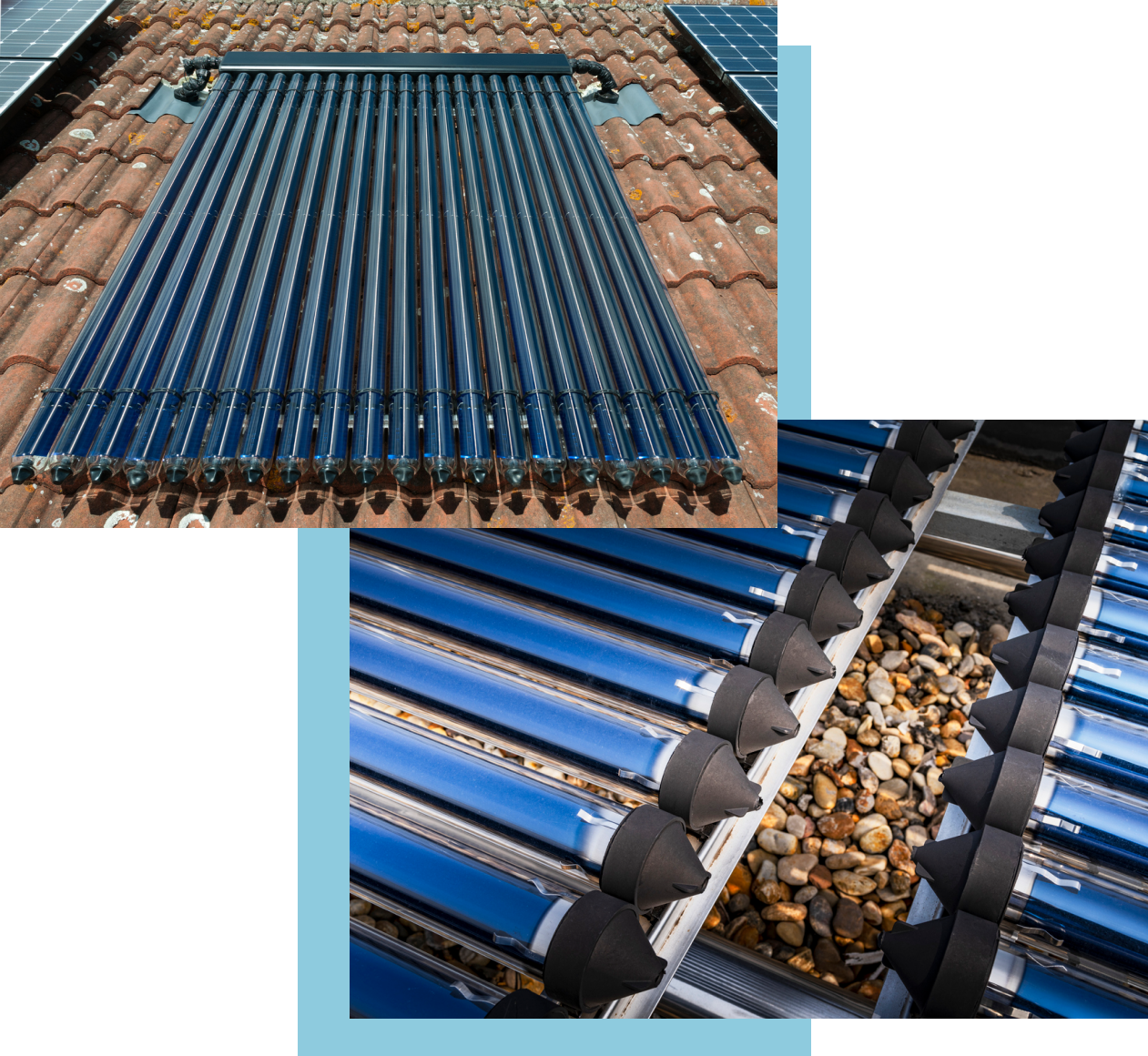 termchanges2 Close Up Solar Thermal Panels