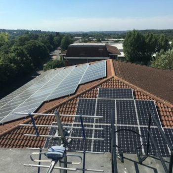 Solar Panels on a Hip Roof