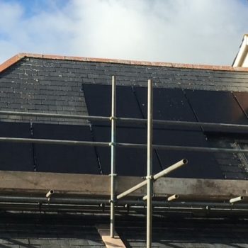 Solar Panel Installation and Scaffolding