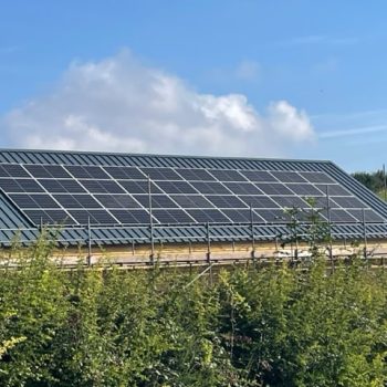 Solar Panels on a Shed in the UK