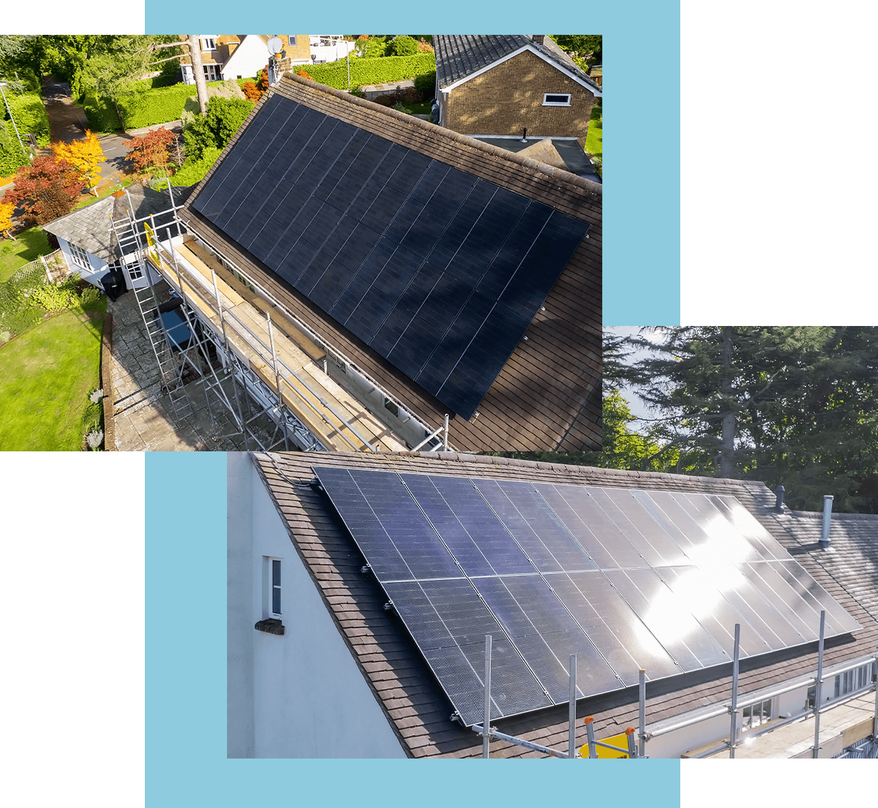 Solar-Panel-Installation-Corfe-Mullen-blue1 Solar Panel Installation on a Roof in Corfe Mullen