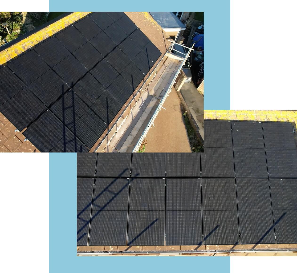 SolarService-Malcom-Day-1-min solar system Dorset