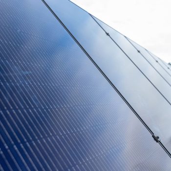 close up of solar pv panels